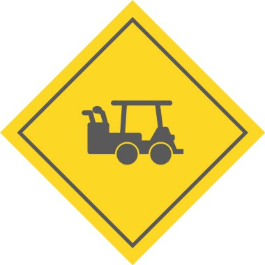 Trafik işareti simgesi. vektör illüstrasyonu 