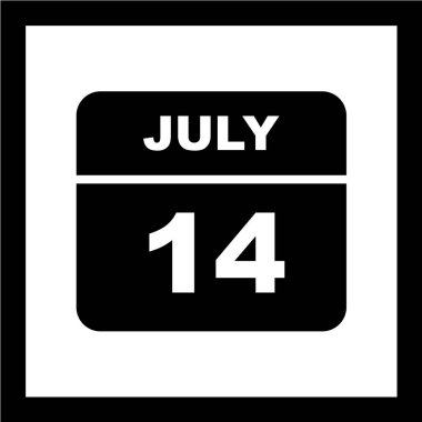 Takvim simgesi tasarımı, vektör illüstrasyonu