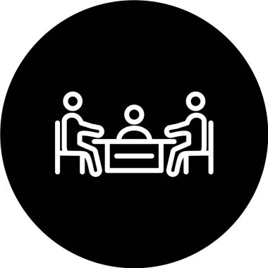 minimalist vektör illüstrasyonu, uygulama simgesi