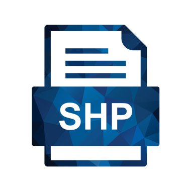 dosya biçimi simgesi, vektör illüstrasyonu