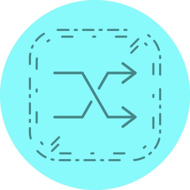 Simgeyi Moda Biçiminde Karıştır İzole Arkaplan