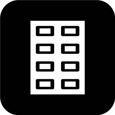  Gıda ve içecek Web ikonu vektör illüstrasyonu