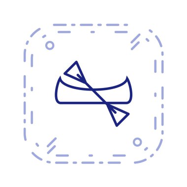 minimalist vektör illüstrasyonu, uygulama simgesi