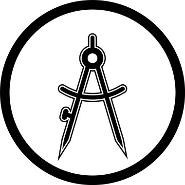 Bölme Simgesi Moda Biçiminde İzole Arkaplan      