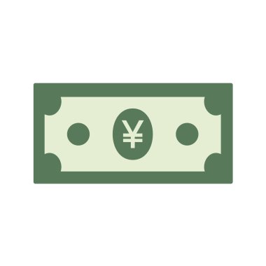 Dolar simgesi vektör illüstrasyonu