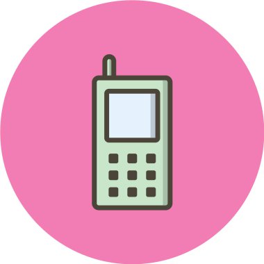 telefon işareti simgesi, vektör illüstrasyonu