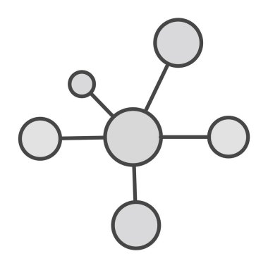 Moda Biçimli Elektron Simgesi İzole Arkaplan      