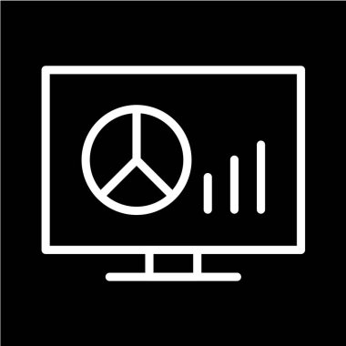 seo modern simgesinin vektör illüstrasyonu