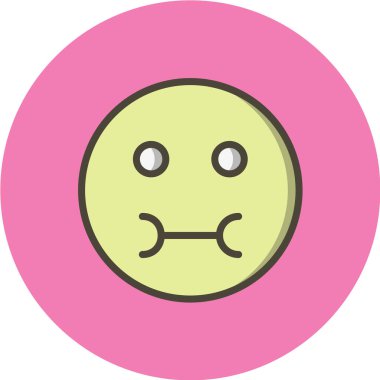 Emoji Simgesi Moda Biçiminde, vektör