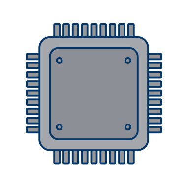 Multimedya düz simgesi beyaz arkaplanda izole edildi