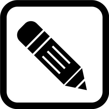 Web basit simgesi, vektör çizimi 