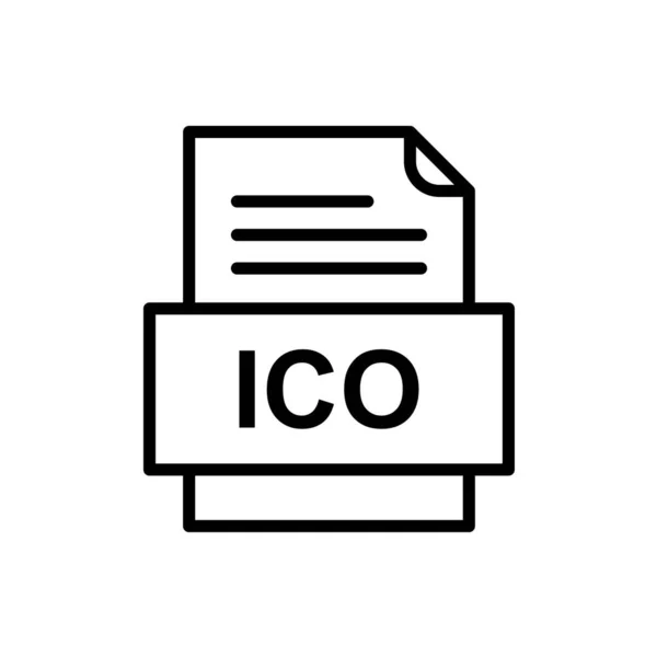 Icon Dateiformat Vektorillustration — Stockvektor