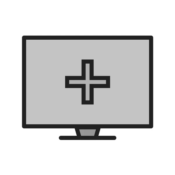 Illustration Des Computer Icon Vektors — Stockvektor