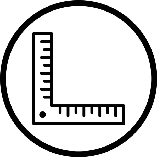 Minimalistische Vektorillustration App Symbol — Stockvektor