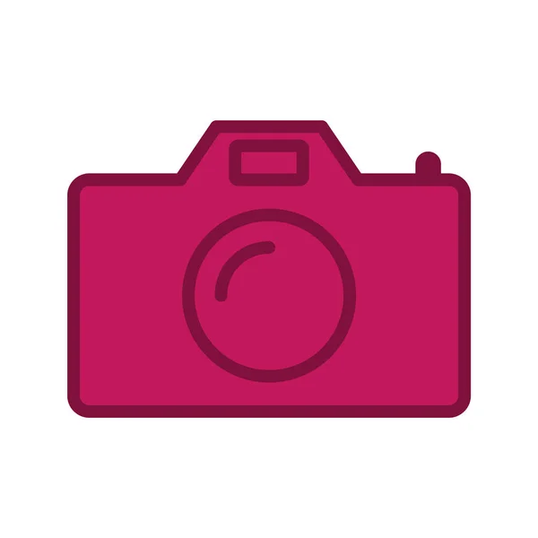 Camera Icon Trendy Style Isolated Background — Stock Vector