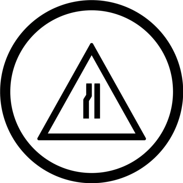 Verkehrszeichensymbol Vektorillustration — Stockvektor