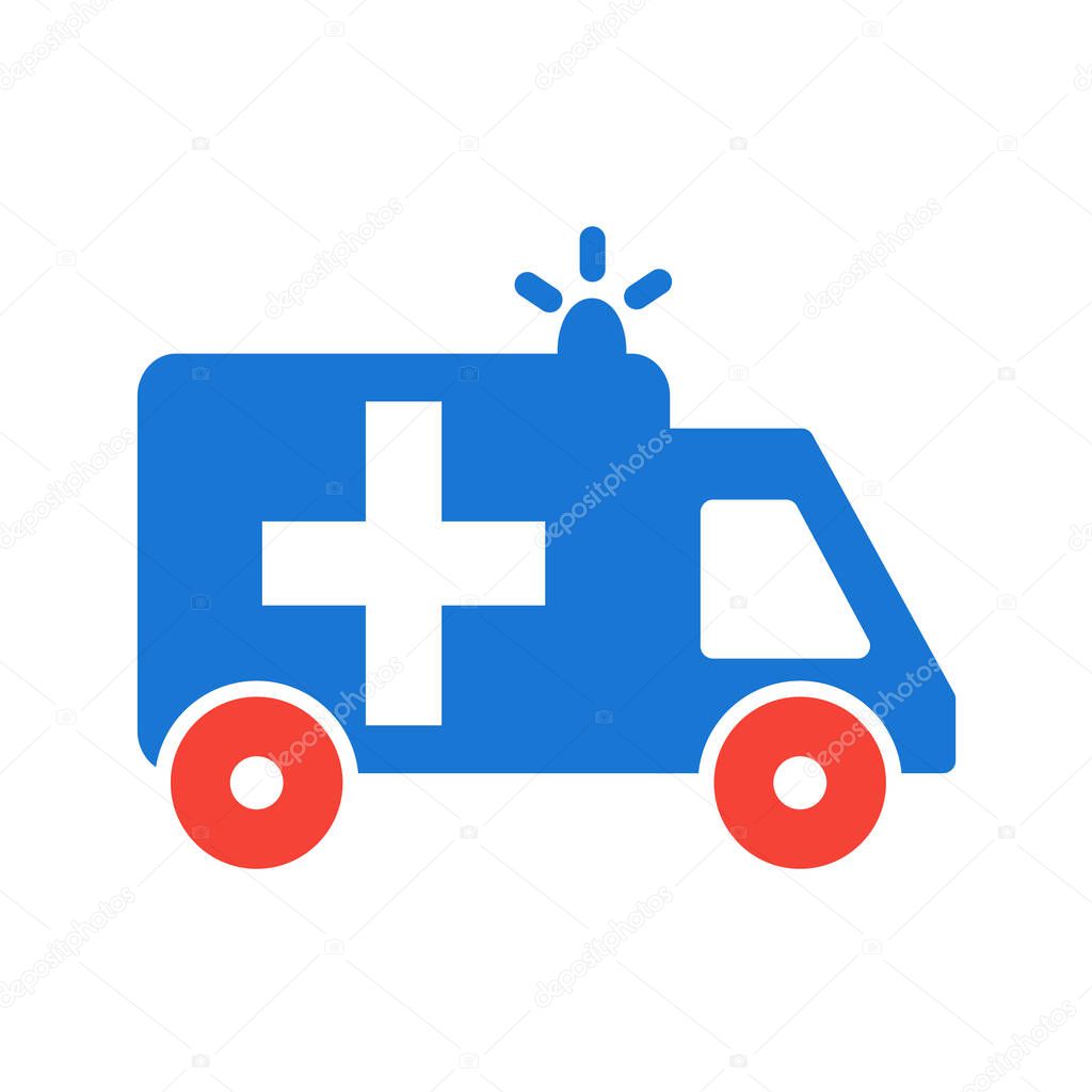 medical flat icon, vector iilustration