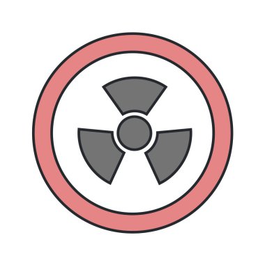 Yol simgesi, vektör illüstrasyonu