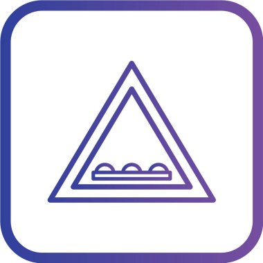 Modern b 'nin vektör illüstrasyonunda simge uyarı işareti yok