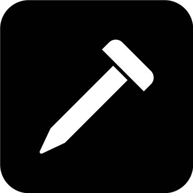 tırnak ağ ikonu vektör illüstrasyonu 