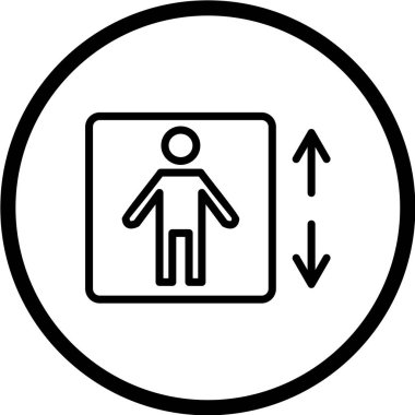 minimalist vektör illüstrasyonu, uygulama simgesi