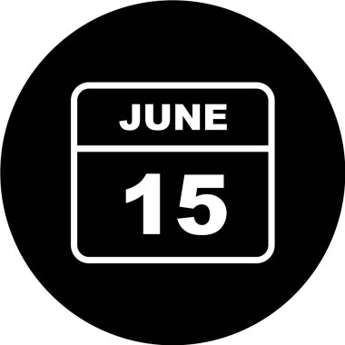 Takvim simgesi tasarımı, vektör illüstrasyonu