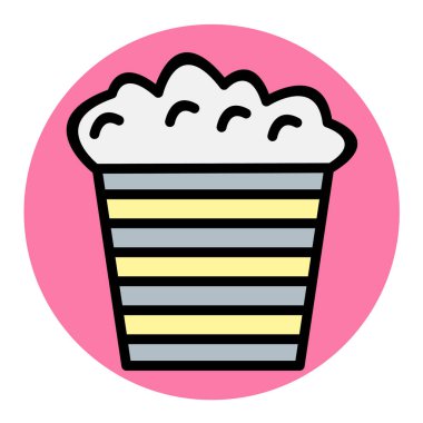 Gıda Web ikonu vektör illüstrasyonu 