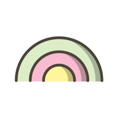 minimalist vektör illüstrasyonu, uygulama simgesi