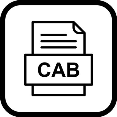 dosya biçimi simgesi vektörü