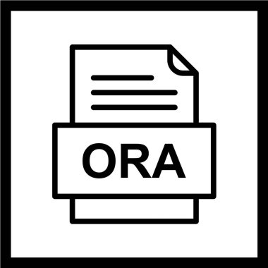 dosya biçimi simgesi, vektör illüstrasyonu