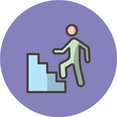 minimalist vektör illüstrasyonu, uygulama simgesi