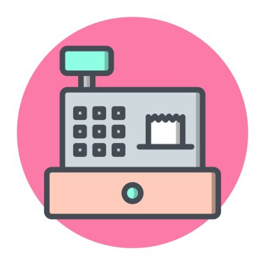 Nakit Tezgahı Simgesi Moda Biçiminde İzole Arkaplan