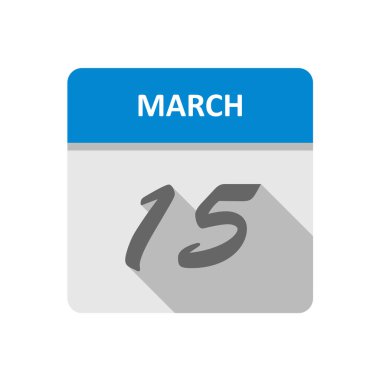 Takvim simgesi tasarımı, vektör illüstrasyonu