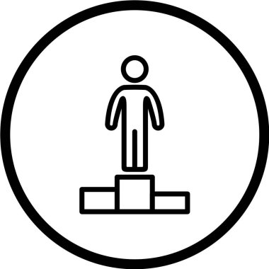 minimalist vektör illüstrasyonu, uygulama simgesi