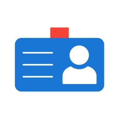  Moda Biçimli Öğrenci Kart Simgesi İzole Arkaplan      