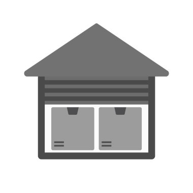 Depolama Birimi Simgesi Moda Biçiminde İzole Arkaplan