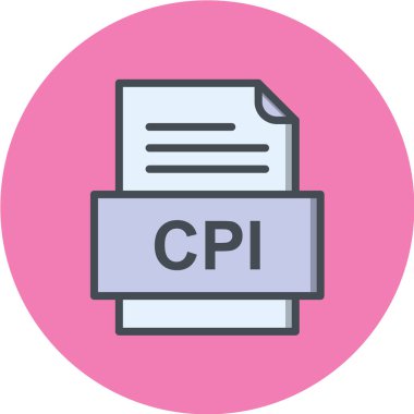 dosya biçimi simgesi, vektör illüstrasyonu