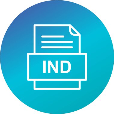 tipik dosya biçimi vektör illüstrasyonu 