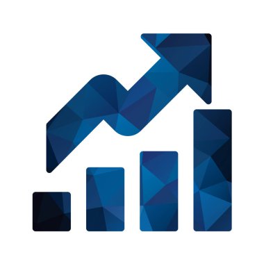 grafik grafik çizelgesi ikonu vektör çizimi grafik tasarımı
