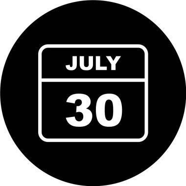 Takvim simgesi tasarımı, vektör illüstrasyonu