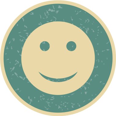 Moda Biçimli Emoji Simgesi İzole Arkaplan 