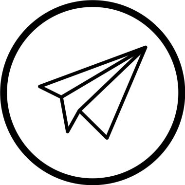 kağıt düzlem vektör illüstrasyonu