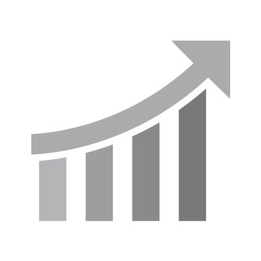 grafik ikonu vektör illüstrasyonu