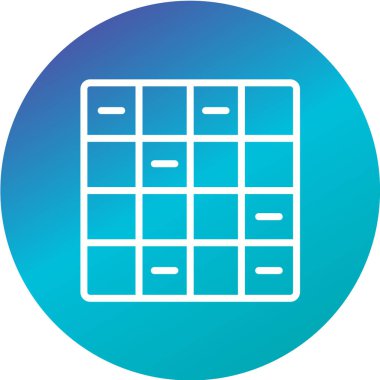 Modern b 'nin vektör illüstrasyonu ofis simgesinden yoksun