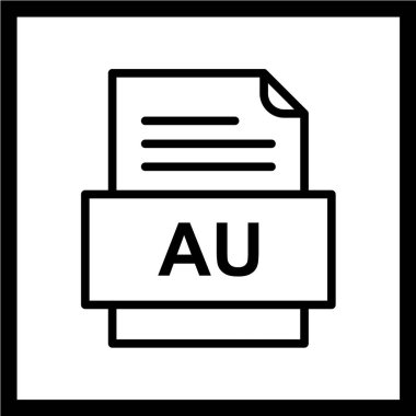 dosya biçimi simgesi, vektör illüstrasyonu