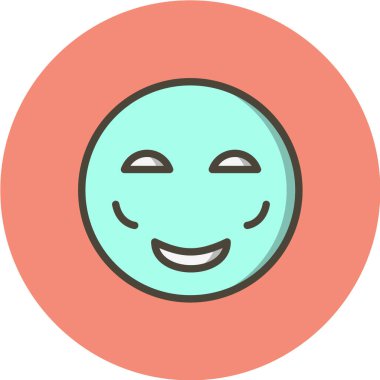 Emoji Simgesi Moda Biçiminde, vektör