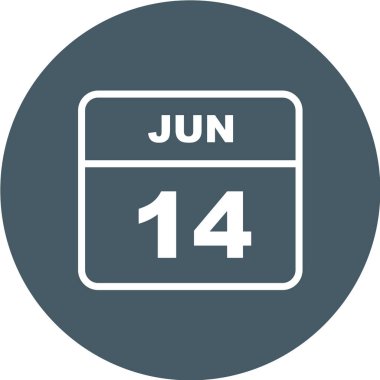 Takvim simgesi tasarımı, vektör illüstrasyonu