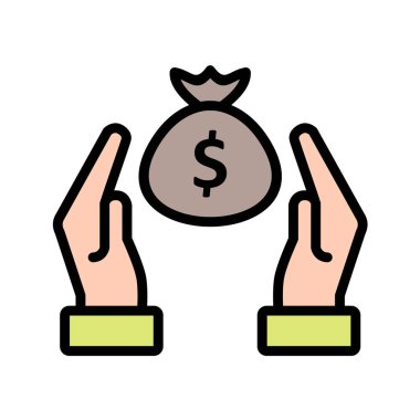 İş, Bankacılık, vektör çizimi 