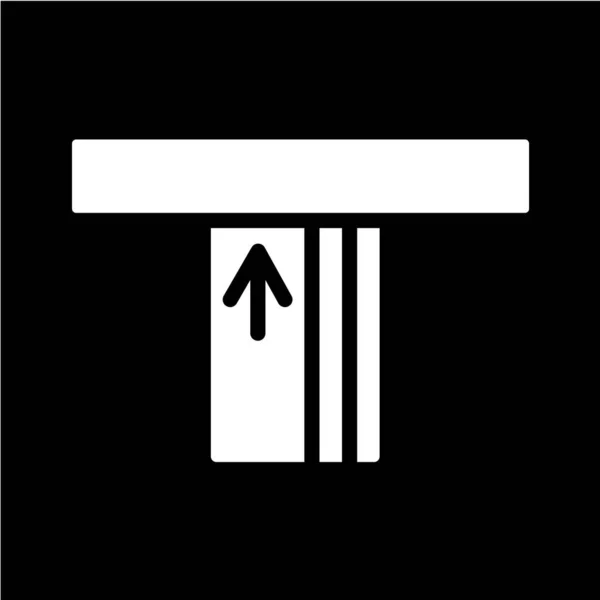 Vektor Illustration Der Modernen Mangel Symbol Der Toilette — Stockvektor