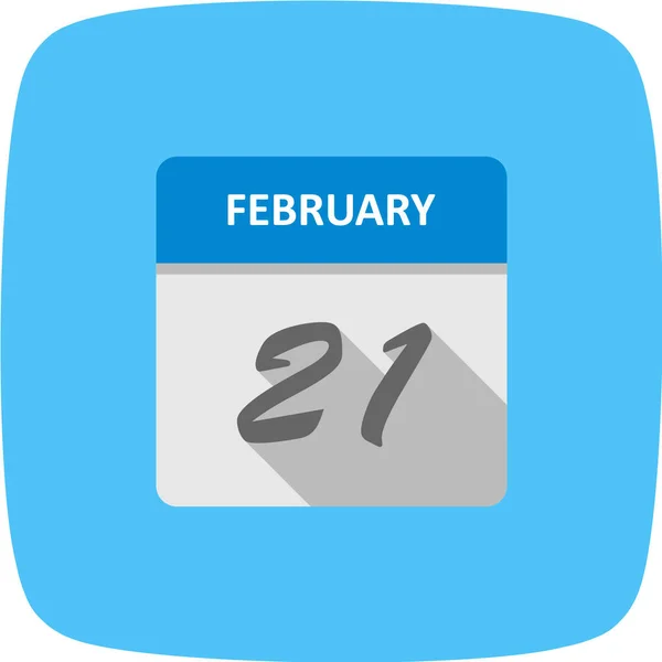 Illustration Med Kalender För Datum — Stock vektor
